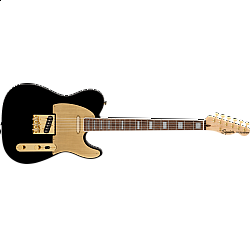 Fender Squier 40th Anniversary, Telecaster, Gold Edition, LRL, Black
