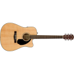 Fender CD-60SCE Dreadnought, Walnut Fingerboard, Natural 