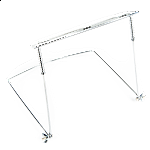 Fender Harmonica Holder, Stainless Steel