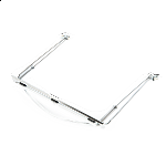Fender Harmonica Holder, Stainless Steel
