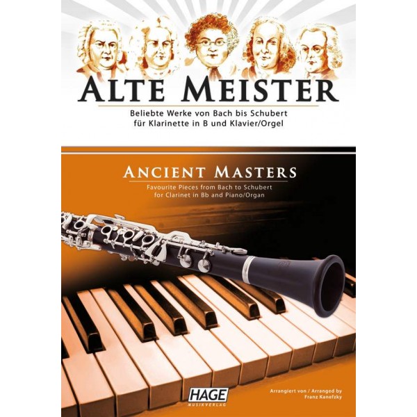 HAGE Alte Meister - Pre klarinet a klavír