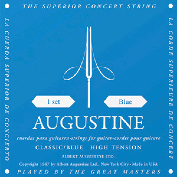 Augustine Classic Blue, high tension - struny na klasickú gitaru