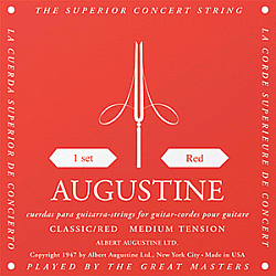 Augustine Classic Red, medium tension - struny na klasickú gitaru