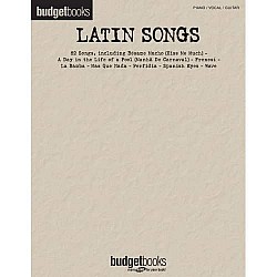 Budget books - Latin Songs