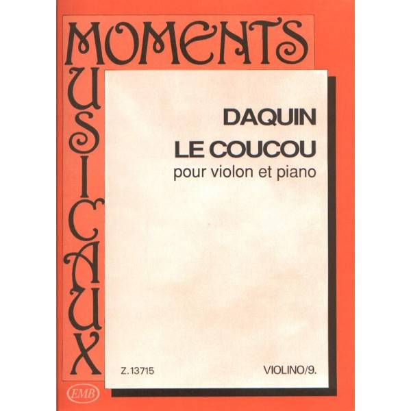 Daquin, Louis-Claude Z. 13715: Le coucou