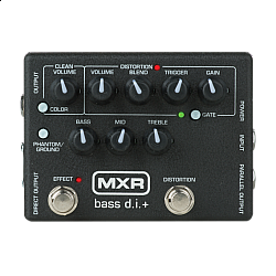 MXR M80 Bass DI PLUS - DI box , ekvalizér a distortion