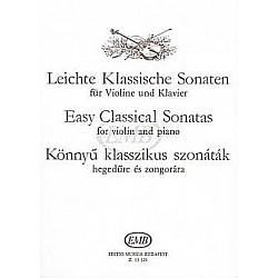 Easy Classical Sonatas pre husle a klavír