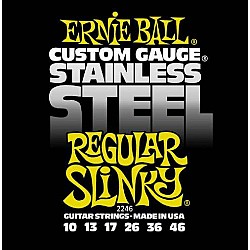 Ernie Ball 2246 Stainless Steel 010/046 struny na el. gitaru