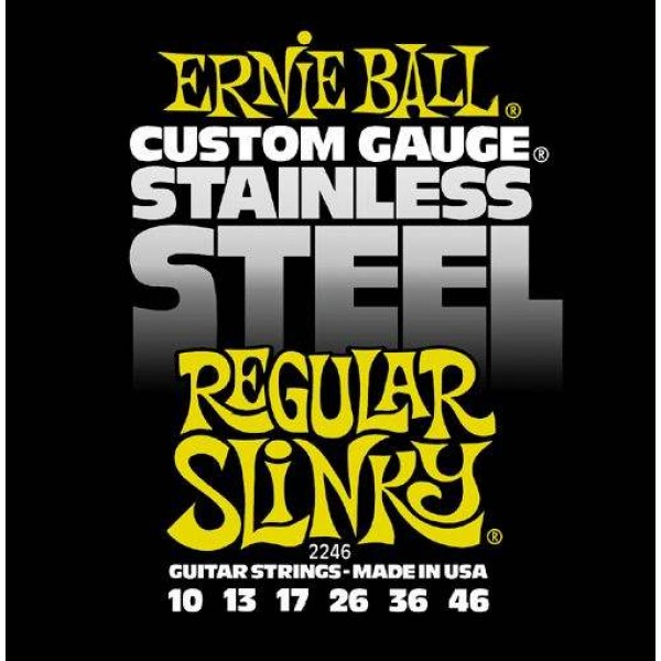 Ernie Ball 2246 Stainless Steel 010/046 struny na el. gitaru