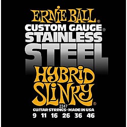 Ernie Ball 2247 Stainless Steel 009/046 struny na el. gitaru