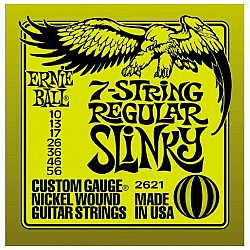 Ernie Ball 2621, 7-String Regular Slinky 10/56
