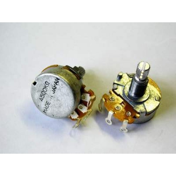 Gotoh - Volume potenciometer pre humbucker, pasívny B 500K