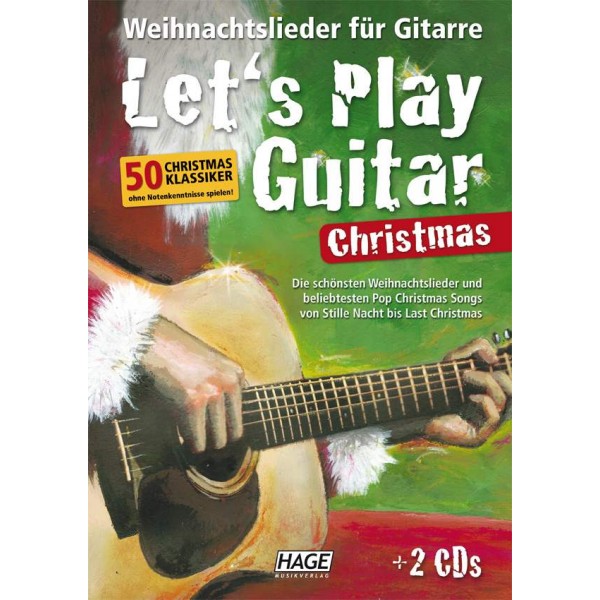 Hage - Let's Play Guitar - Christmas (EH3799)