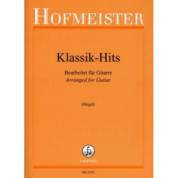 Hofmeister Klassik-Hits - Gitarová úprava populárnych skladieb
