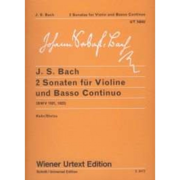 J.S. Bach - 2 sonáty pre husle a klavír