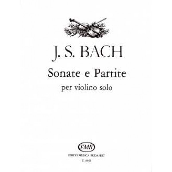 J.S. Bach - Sonate e Partite - pre sólové husle 8665