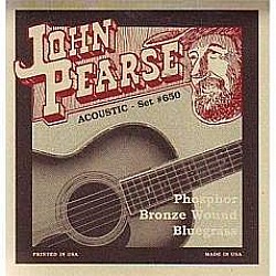 John Pearse 650 - Struny na akustickú gitaru, Ph. Bronze 012/056