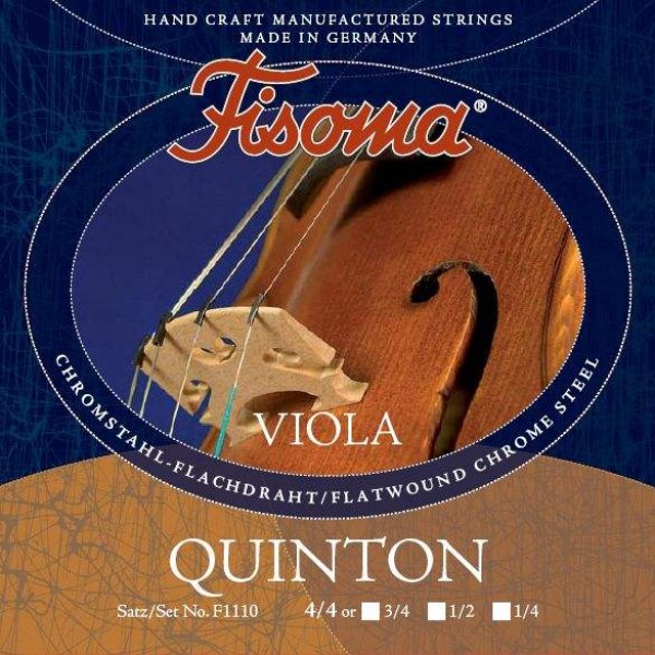Lenzner Fisoma quinton 44 viola F1110 - Struny pre 4/4 Violu