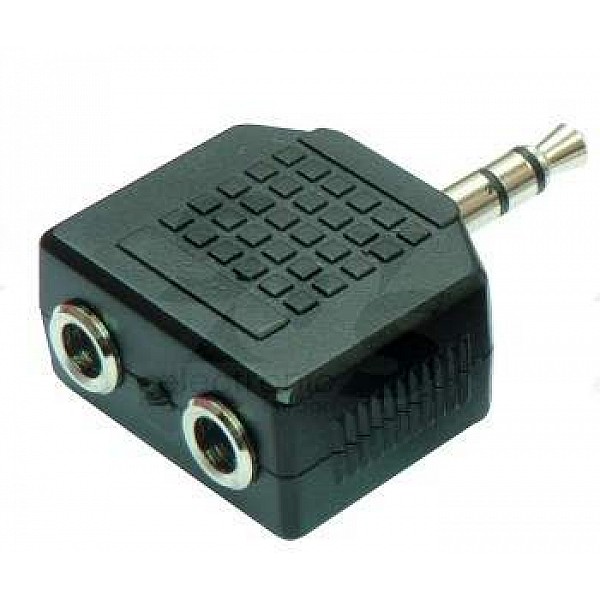 M-Cables Spojka - 2 x 3,5 mm stereo Jack /Jack 3,5 mm stereo