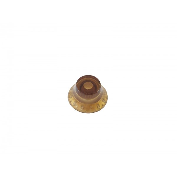 M-Parts Gombík "klobúčik" na potenciometer pre LP, zlatý