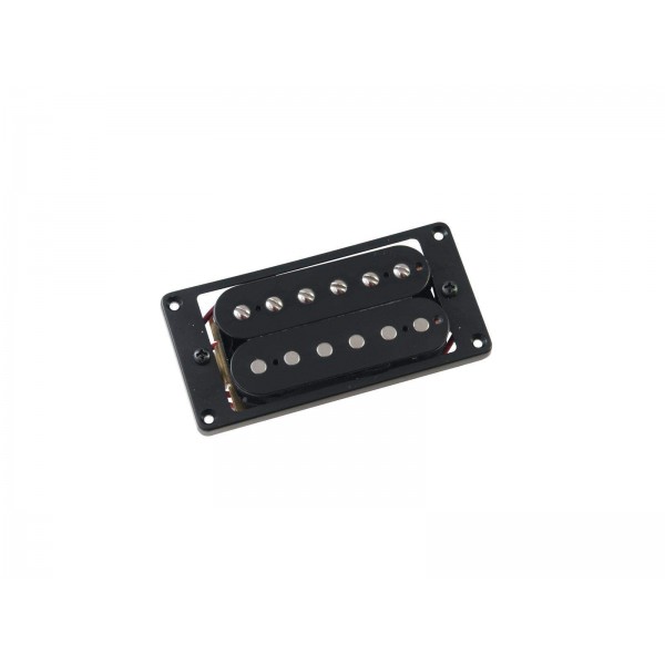 M-Parts Humbucker s rámikom, pasiv, otvorený, čierny