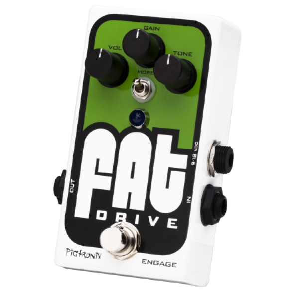 Pigtronix FAT Drive - analógový classic rock overdrive efekt