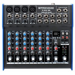 Pronomic M-802FX - mini mixpult, 8 kanálov + efekty