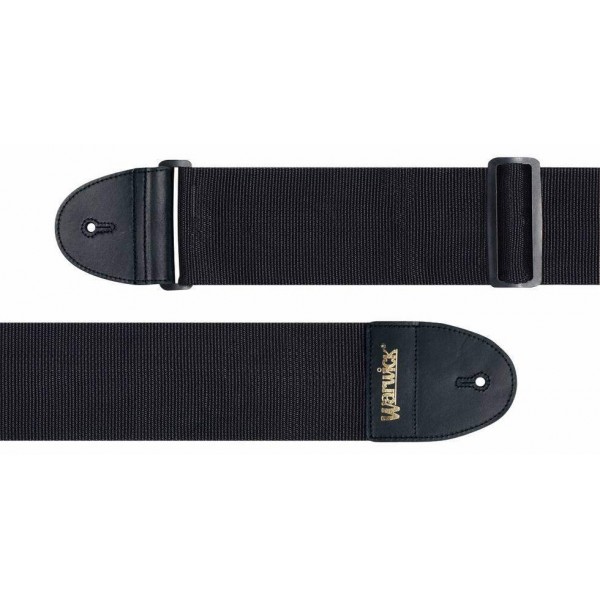 RockStrap Warwick pás na basgitaru, čierny