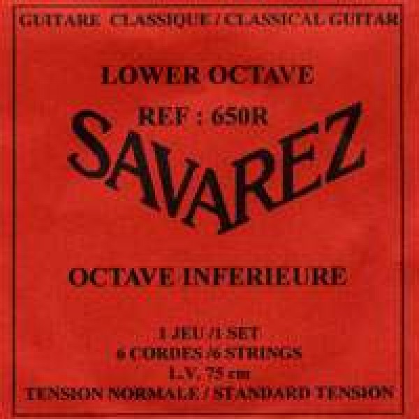 Savarez 650 R - Struny pre kontrabasovú klasickú gitaru