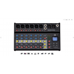 Pronomic B-803 Mini Mixer with Bluetooth® and USB Recording