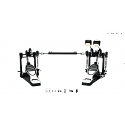 XDrum Pro Double Bass Drum Pedal 