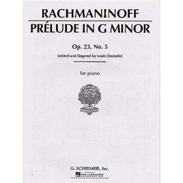 Sergey Vasilievich Rachmaninoff : Prelude in G minor, Op. 23, No