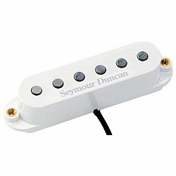 Seymour Duncan STK-S6B, Custom Stack Plus, kobylkový, biely