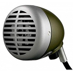 Shure 520 DX  "Green Bullet" - mikrofón pre ústnu harmoniku