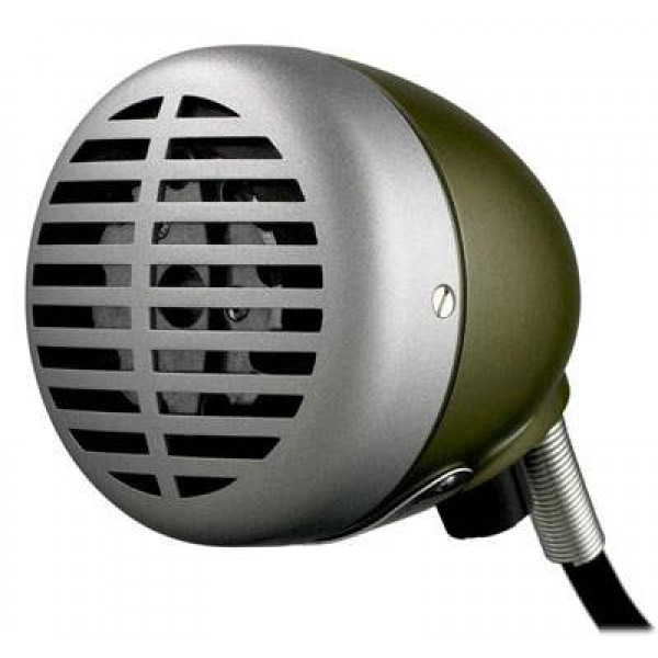 Shure 520 DX  "Green Bullet" - mikrofón pre ústnu harmoniku