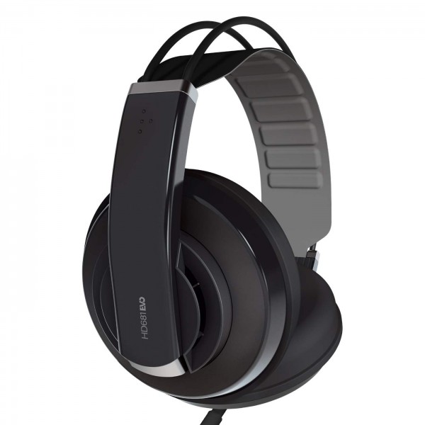 Superlux HD681 EVO BK polootvorené slúchadlá, čierne