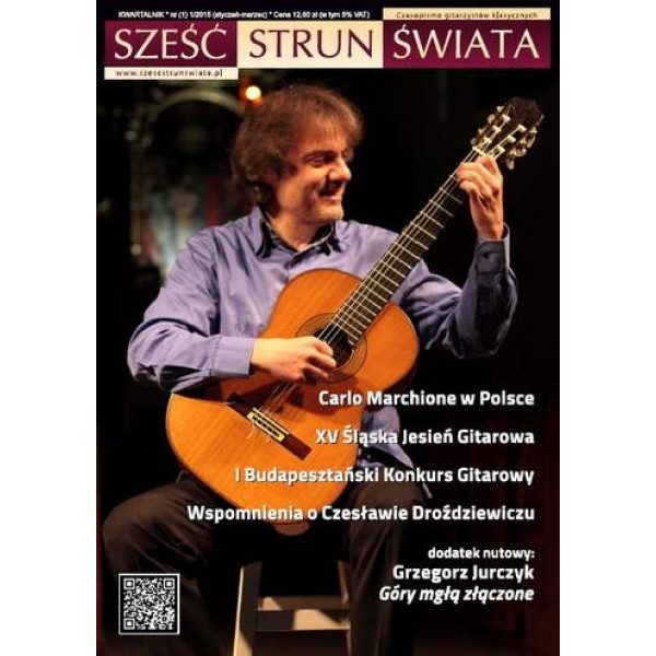 Sześć Strun Świata 1/2015 časopis klasickej gitary