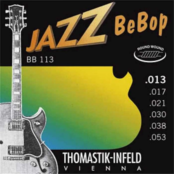 Thomastik Jazz BeBop BB113 .013/.053 , round wound