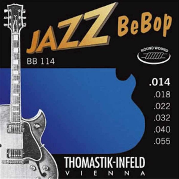 Thomastik Jazz BeBop BB114 .014/.055 , round wound