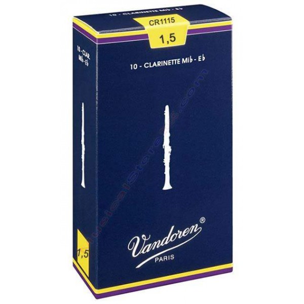 Vandoren CR1115 - plátky na Eb klarinet hr.1,5