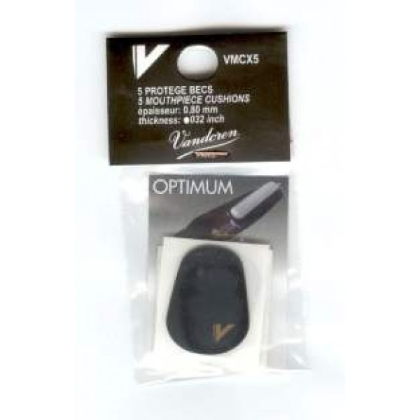 Vandoren podlepky na hubičku čierne 0,8mm