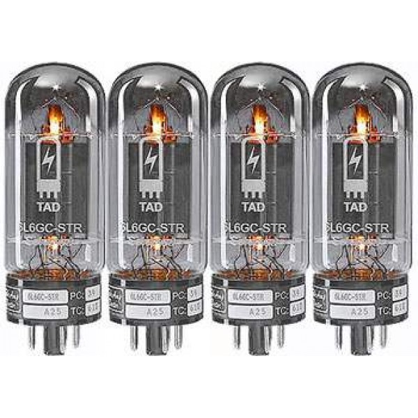 TAD 6L6GC-STR RCA-Style black-plate Premium Selected - Kvartet