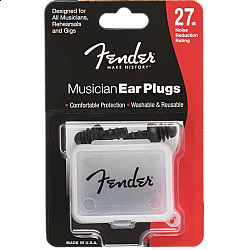 Fender Musician Series Ear Plugs, Black 