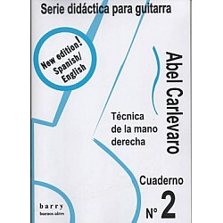 Carlevaro, Abel -  Cuaderno No. 2 Téchnica da la mano derecha