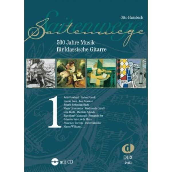 Humbach, Otto - Saitenwege Band 1 - 500 Jahre Musik s CD