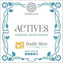 Knobloch 500ADC Double Silver CX Carbon High Tension - struny pre klasickú gitaru
