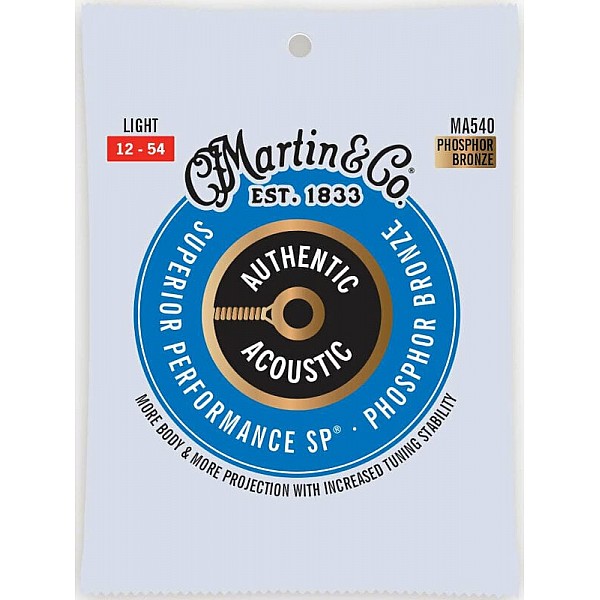 Martin MA540 Authentic Acoustic - Struny pre Akustickú gitaru 12/54