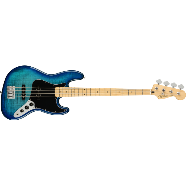 Fender LE  Player Jazz Bass® Plus Top, Maple Fingerboard, Blue Burst 