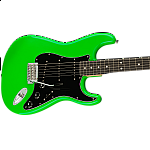 Fender LE Player Stratocaster®, Ebony Fingerboard, Neon Green