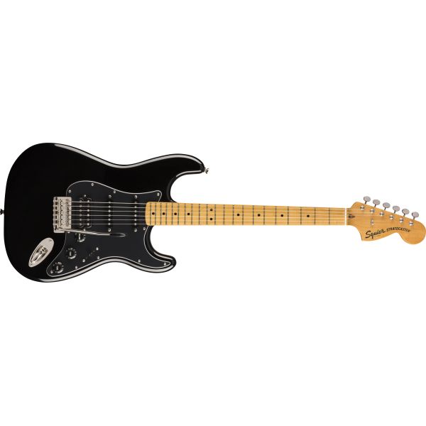 Fender Squier  Classic Vibe '70s Stratocaster® HSS, Maple Fingerboard, Black